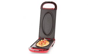 Dash Omelette Maker with Dual Non Stick Plates - Perfect for Eggs, Frittatas, Paninis, Pizza Pockets & Other Breakfast, Lunch, and Dinner Options - Red