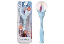 Frozen 2 Sisters Musical Snow Wand Costume Prop Scepter, Plays "Into The Unknown" Perfect for Child Costume Accessory, Role Play, Dress Up or Halloween Party